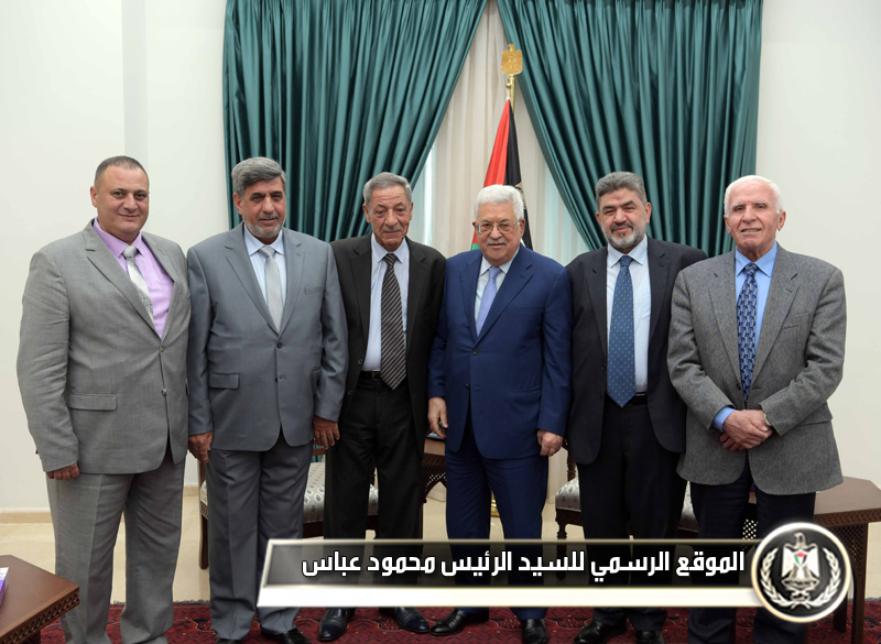 الرئيس يستقبل أعضاء من 
لجنة الإشراف علىإعادة إعمار مخيم اليرموك ومقبرة 
الشهداء