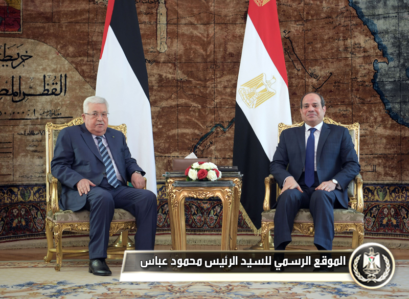لقاء قمة بين الرئيس عباس 
ونظيره المصري عبد الفتاح السيسي