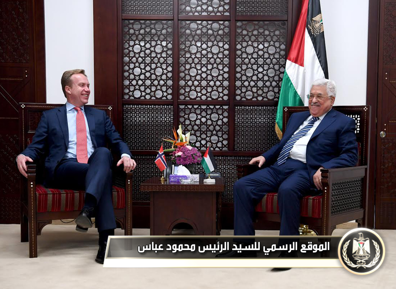 السيد الرئيس يستقبل وزير الخارجية 
النرويجي بورغ 
برينده.