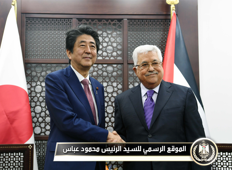  السيد الرئيس يستقبل رئيس الوزراء 
الياباني