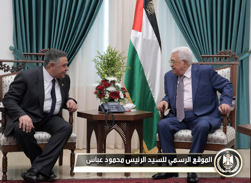 السيد الرئيس يستقبل وفد المخابرات 
العامة المصرية
