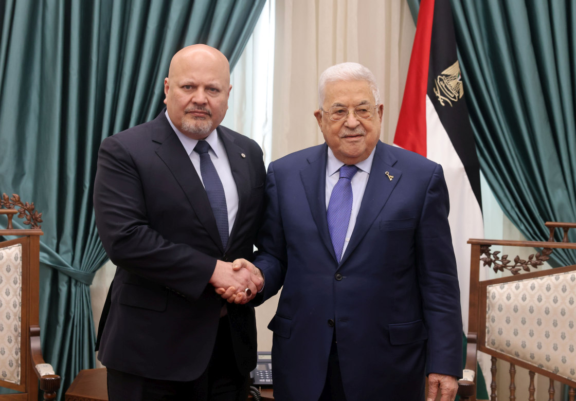 الرئيس يستقبل المدعي العام للمحكمة الجنائية الدولية