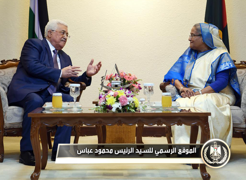 السيد 
الرئيس مع رئيسة وزراء بنغلادش حسينة 
واجد