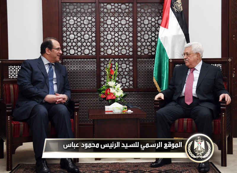 السيد الرئيس يستقبل رئيس جهاز 
المخابرات المصري