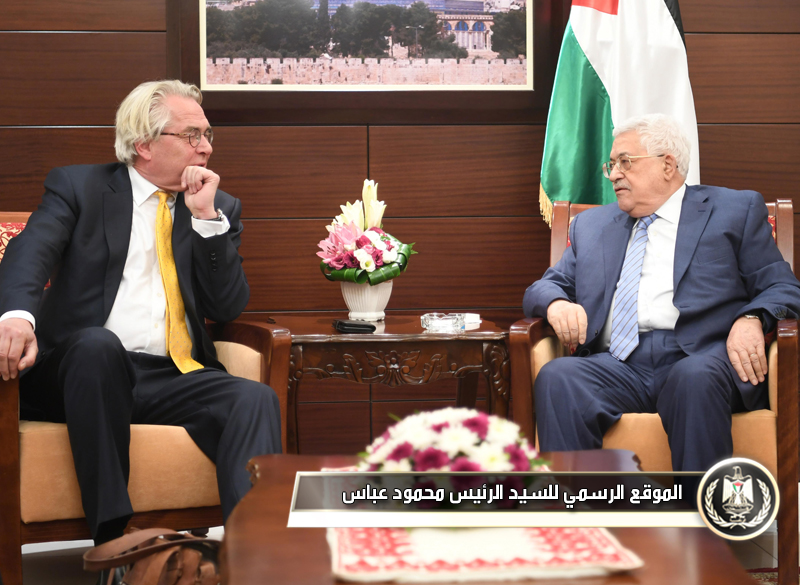 السيد الرئيس يستقبل المبعوث النرويجي 
الخاص بعملية السلام