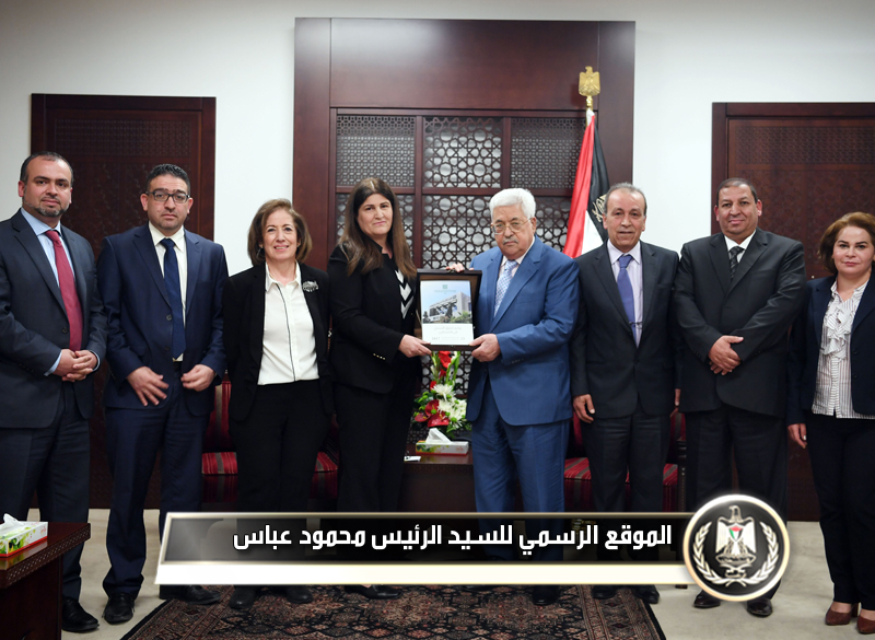 السيد الرئيس يتسلم التقرير السنوي 
للهيئة المستقلة لحقوق الإنسان