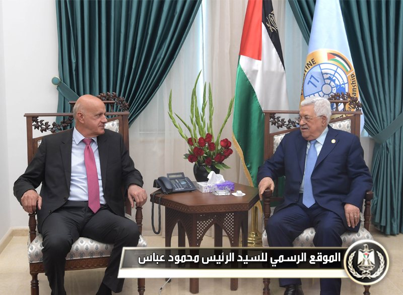 الرئيس يستقبل صالح 
طريف
