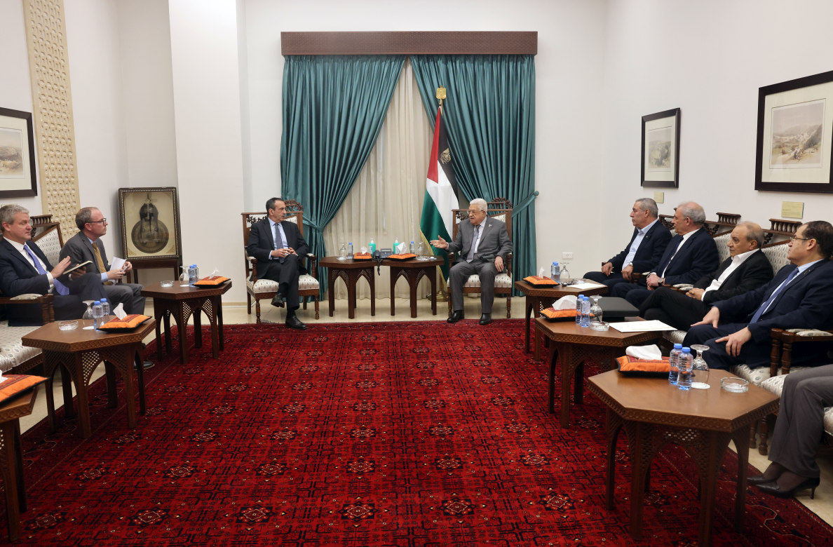 الرئيس يستقبل مستشار الأمن القومي لنائب الرئيس الأميركي فيليب غوردون