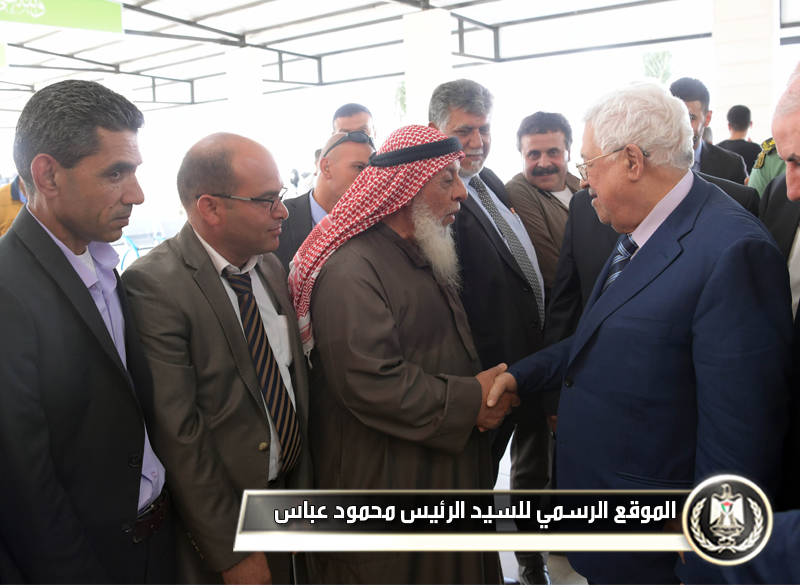 السيد الرئيس يتفقد مدينة محمود عباس 
للحجاج والمعتمرين