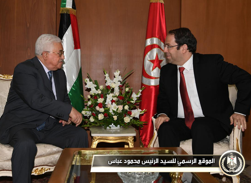 السيد الرئيس يلتقي رئيس وزراء 
تونس