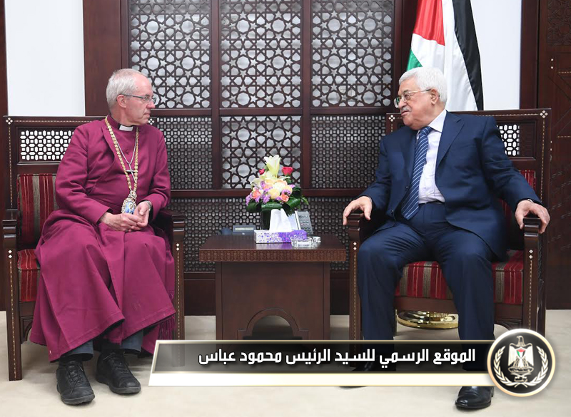 السيد الرئيس يستقبل رئيس أساقفة 
كانتربري