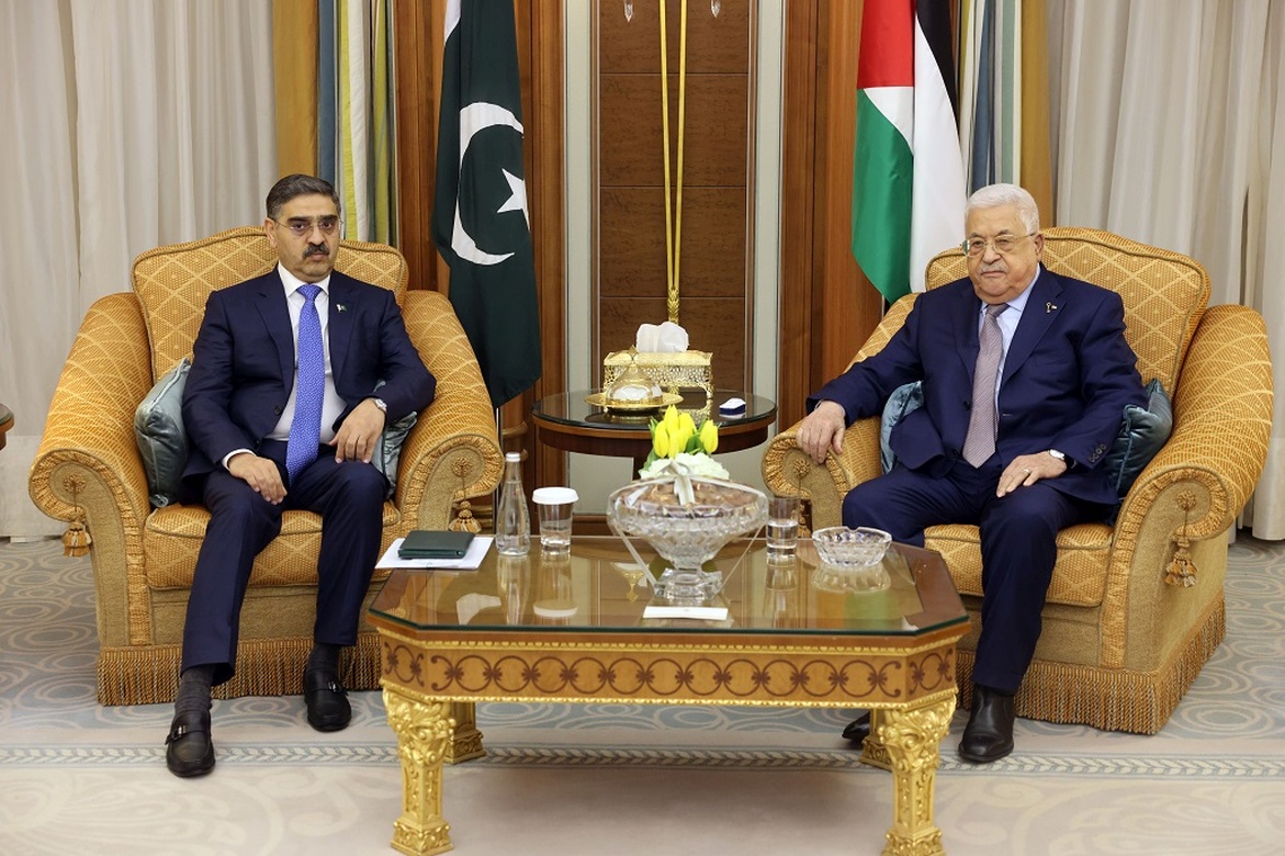 الرئيس يجتمع مع رئيس الوزراء الباكستاني