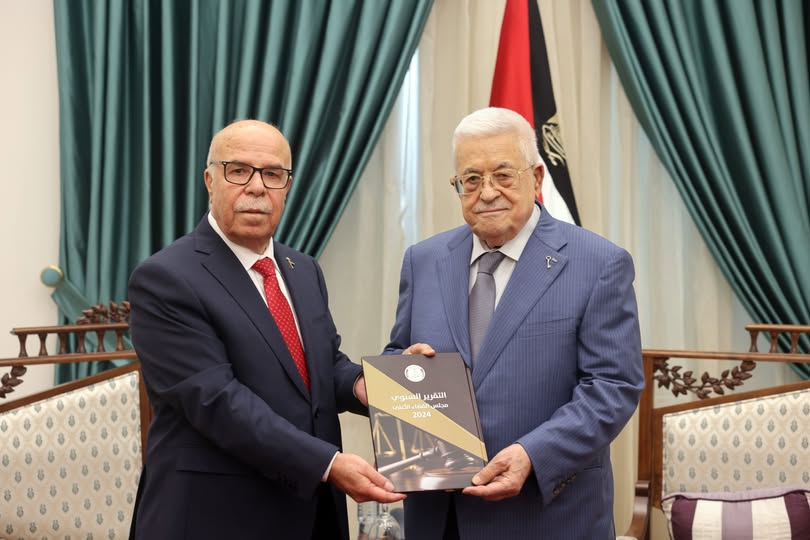الرئيس يتسلم التقرير السنوي للسلطة القضائية للعام 2024