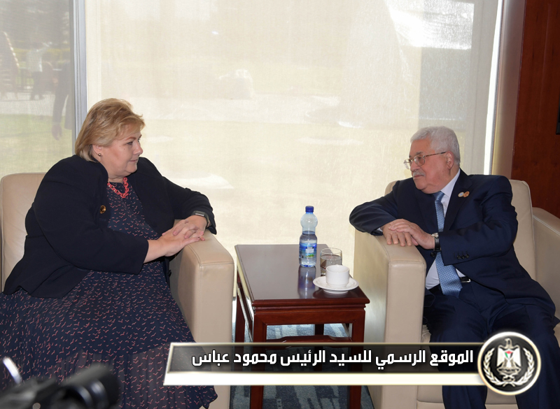 أديس أبابا: الـرئيس يلتقي 
رئيسـة وزراء النرويج ويضعها في صورة آخر 
المستجدات