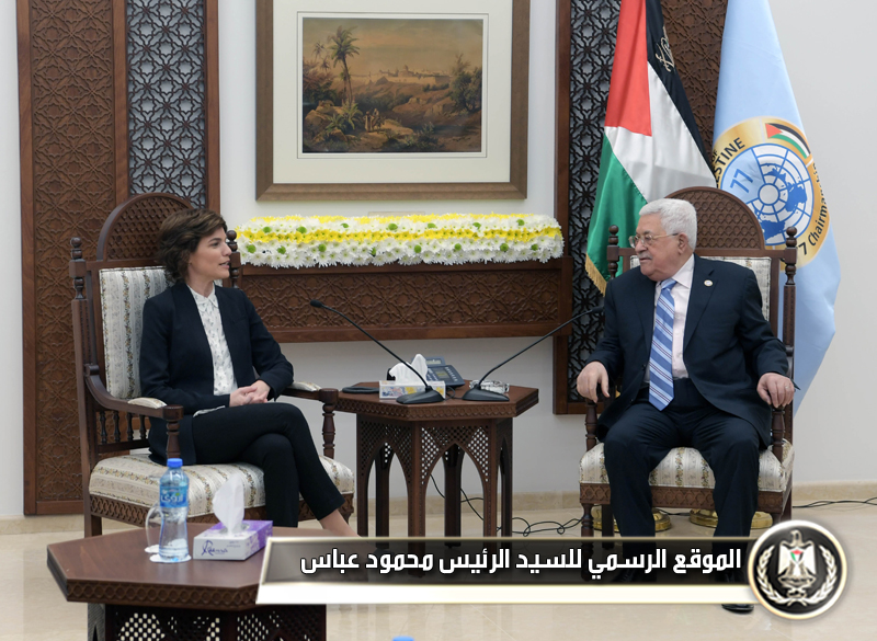 الرئيس يستقبل وفد حزب ميرتس 
الإسرائيلي