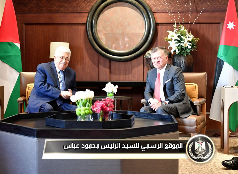 السيد الرئيس يجتمع مع العاهل 
الأردني