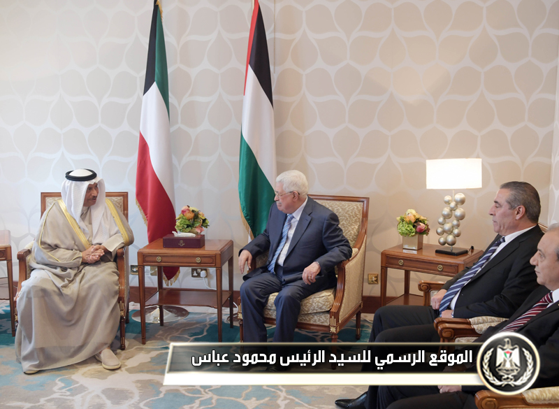 السيد 
الرئيس يستقبل رئيس مجلس الوزراء 
الكويتي