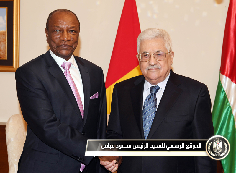 السيد الرئيس يستقبل نظيره الغيني 
في 
عمان