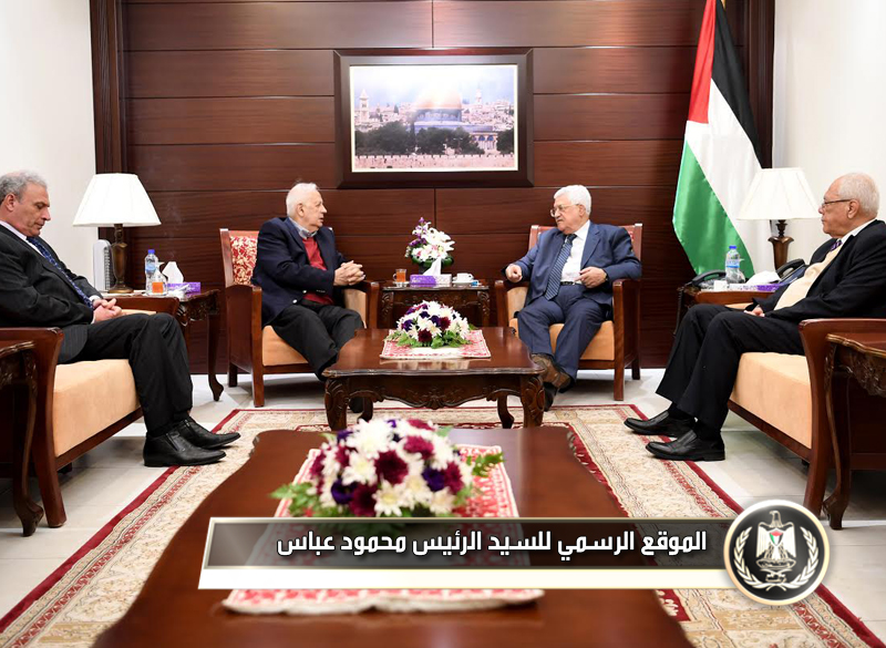 السيد الرئيس يستقبل  رئيس لجنة 
الانتخابات العامة حنا 
ناصر.