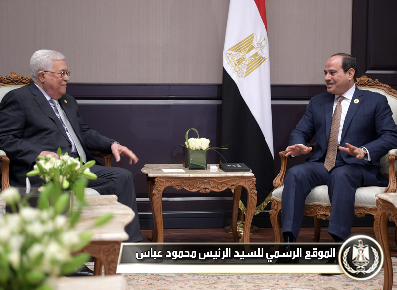 الرئيس عباس يلتقي نظيرة المصري 
عبدالفتاح السيسي