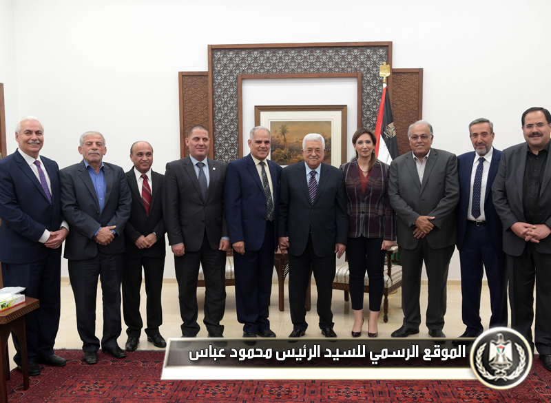 السيد الرئيس يستقبل وفد مجلس أمناء 
جامعة الازهر الجديد