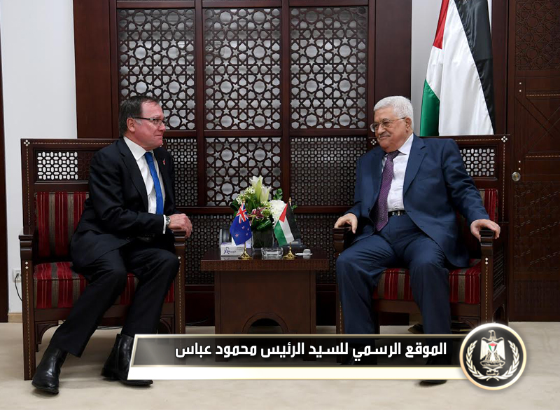 السيد الرئيس يستقبل وزير خارجية 
نيوزيلندا موراي ماكولي والوفد المرافق 
له.