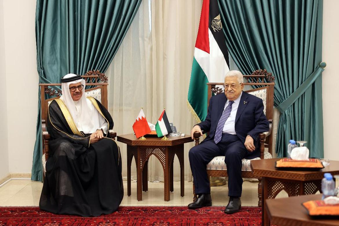 الرئيس يستقبل وزير الخارجية البحريني