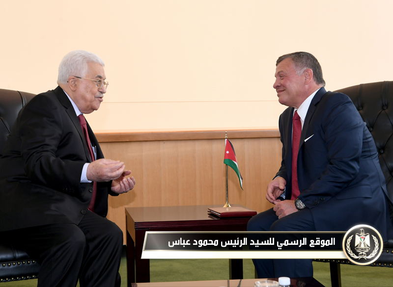 السيد الرئيس يجتمع مع العاهل 
الأردني