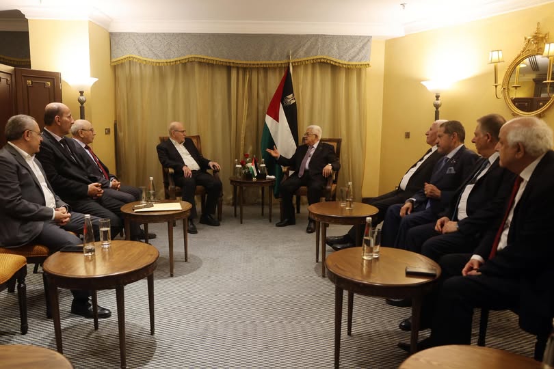 الرئيس يستقبل وفدا من الجبهة الديمقراطية