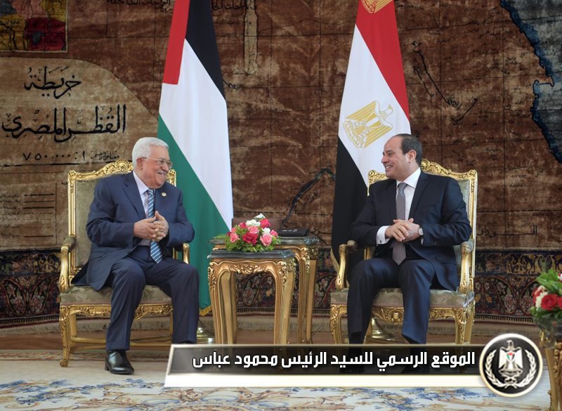 لقاء قمة بين الرئيس عباس ونظيره 
المصري