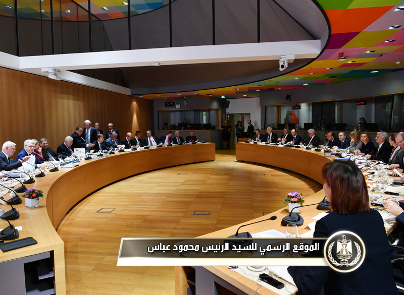 السيد الرئيس يجتمع مع وزراء خارجية 
الاتحاد الأوروبي