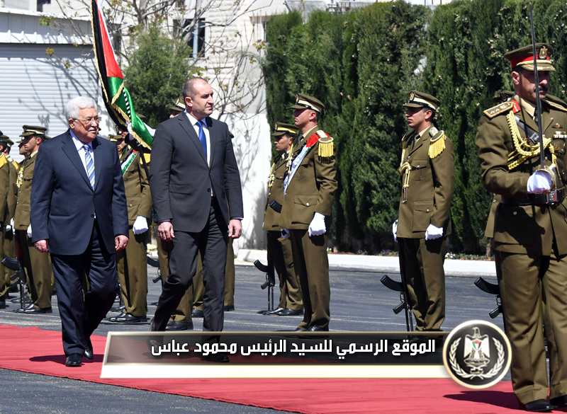 السيد الرئيس يستقبل نظيره 
البلغاري