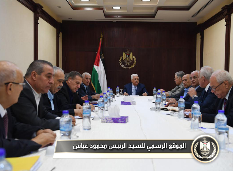  السيد الرئيس يترأس اجتماع اللجنة 
المركزية لحركة 
فتح
