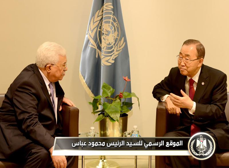 السيد 
الرئيس يلتقي بالأمين العام للأمم المتحدة بان كي 
مون.