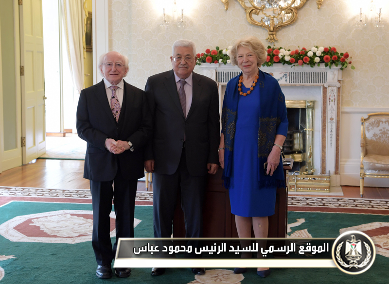 السيد الرئيس يجتمع مع نظيره 
الايرلندي