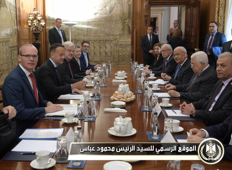 السيد الرئيس يستقبل رئيس الوزراء 
الايرلندي
