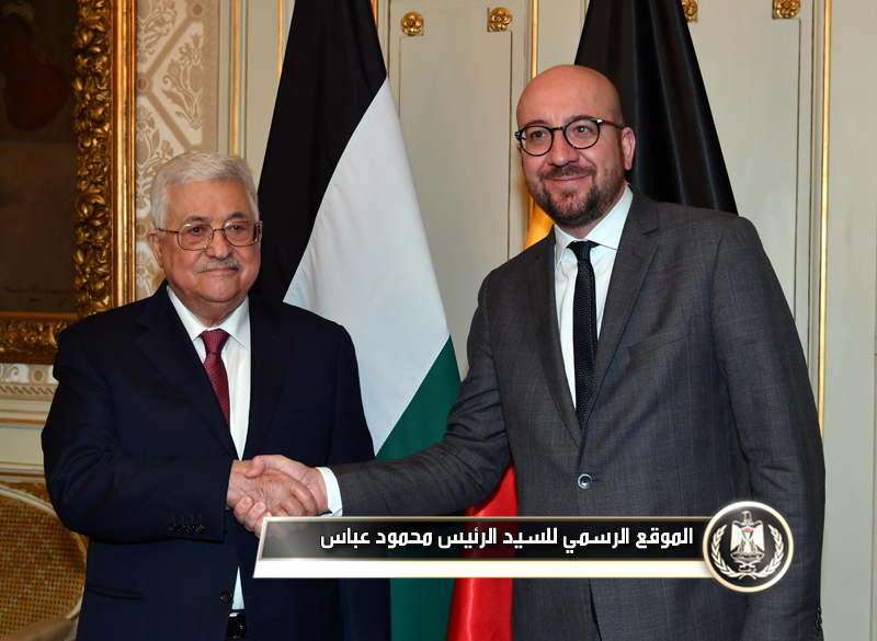 السيد الرئيس يجتمع في بروكسل مع 
رئيس وزراء بلجيكا