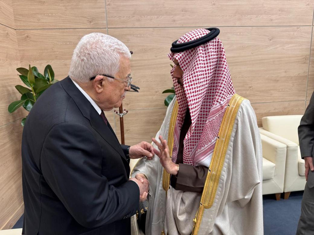 الرئيس يستقبل وزير الخارجية السعودي