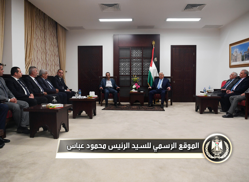السيد الرئيس يستقبل الفائزين 
بانتخاباتنقابتي المحامين والمهندسين