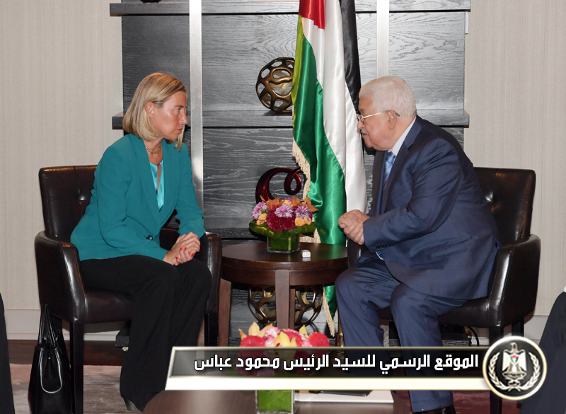 السيد الرئيس يستقبل 
موغريني