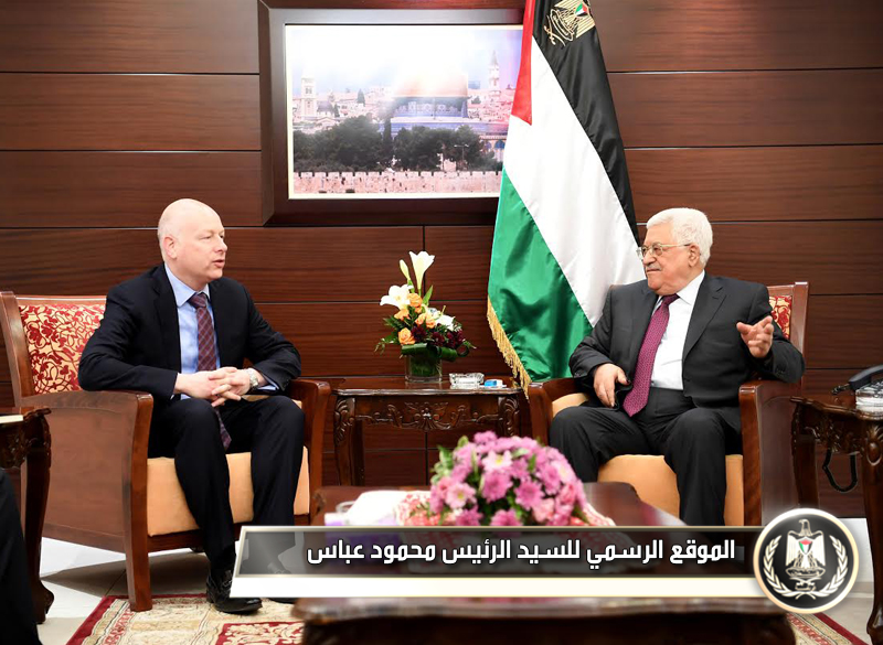 السيد الرئيس يلتقي مبعوث الرئيس 
الأميركي إلى 
المنطقة