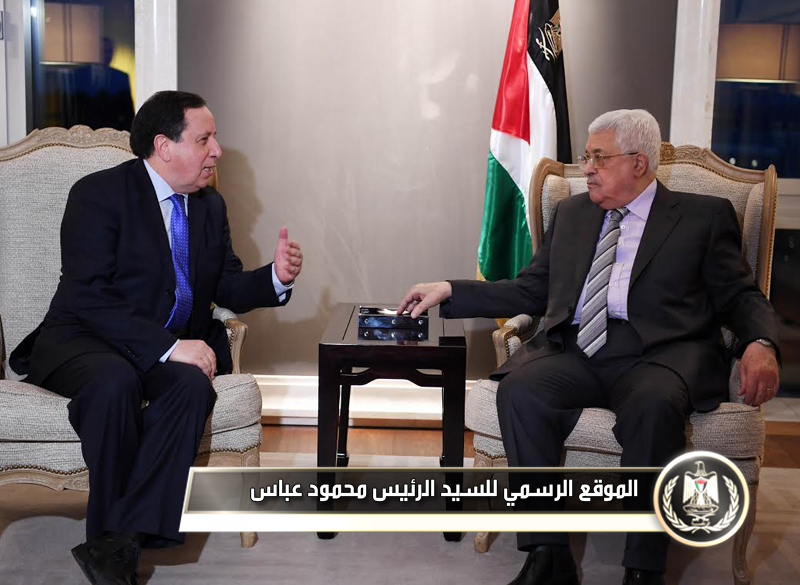 السيد الرئيس يستقبل وزير الخارجية 
التونسي خميس الجيهناوي.