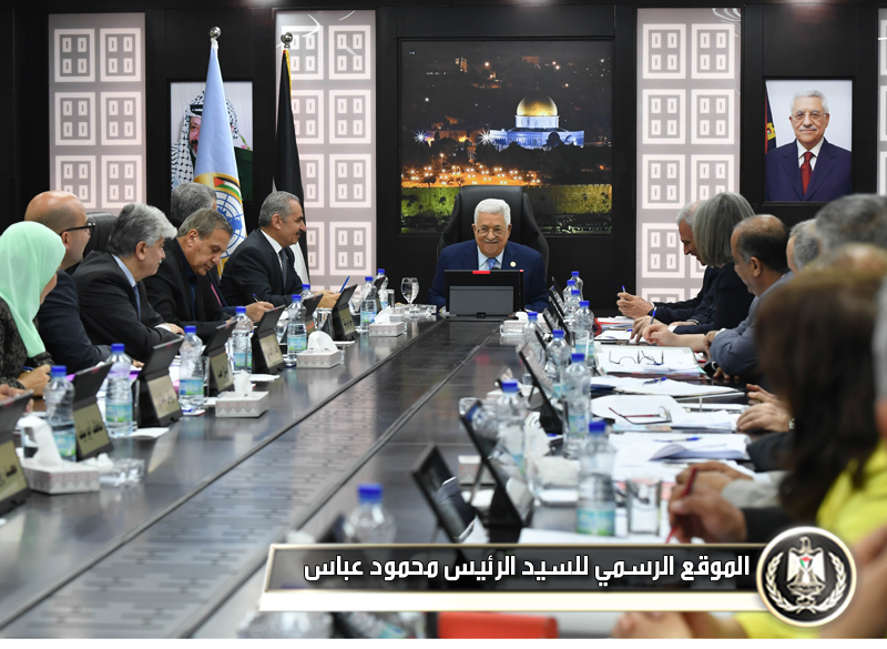 الرئيس خلال ترؤسه جلسة الحكومة: موقفنا 
واضح ولننقبل استلام الأموال من اسرائيل 
منقوصة