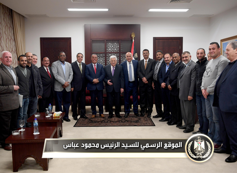 السيد الرئيس يستقبل الوفود العربية 
المشاركة بمنتدى" تنظيم وإدارة المهرجانات والعروض 
الرياضية"