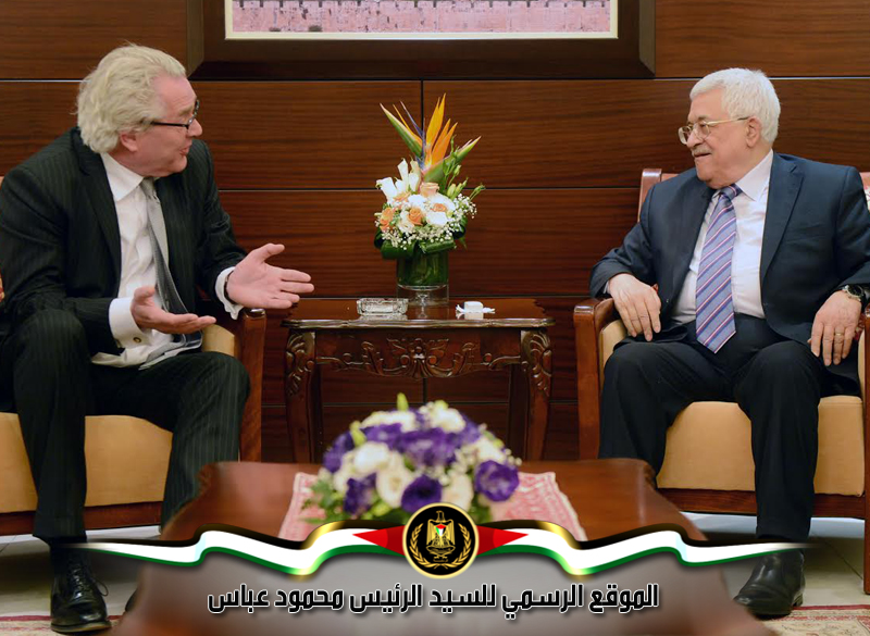 استقبل رئيس دولة فلسطين 
محمود عباس، اليوم الأحد، بمقر الرئاسة في مدينة رام الله، المبعوث النرويجي لعملية 
السلام في الشرق الأوسط تور فنيسلاند، بحضور الممثل النرويجي لدى فلسطين هانس 
جاكوب