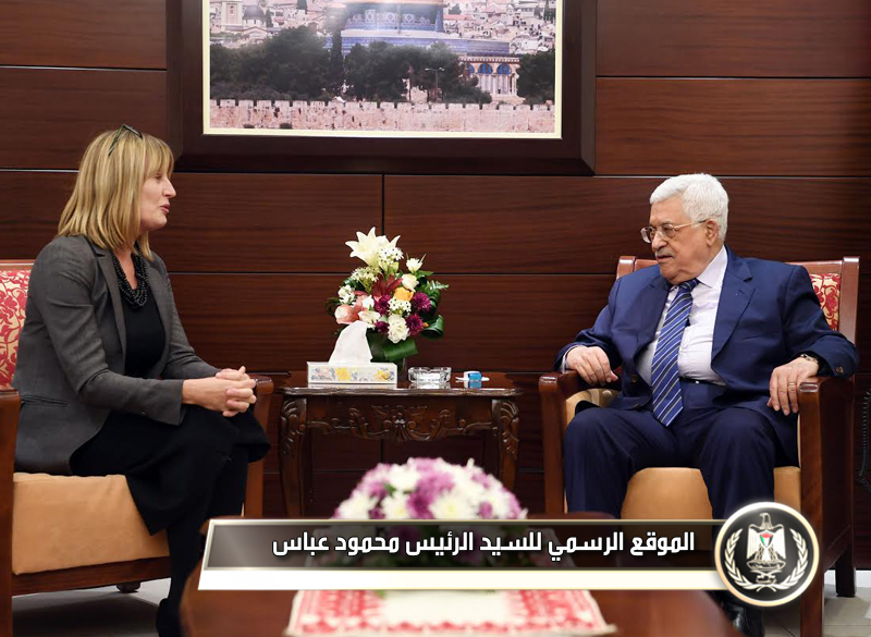 السيد الرئيس يستقبل ممثلة 
النرويج هيلدا 
هرالدستاد.